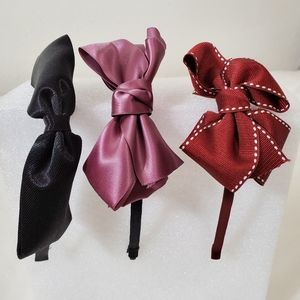 Headband Bundle Bow | Hair Accessories - Preppy